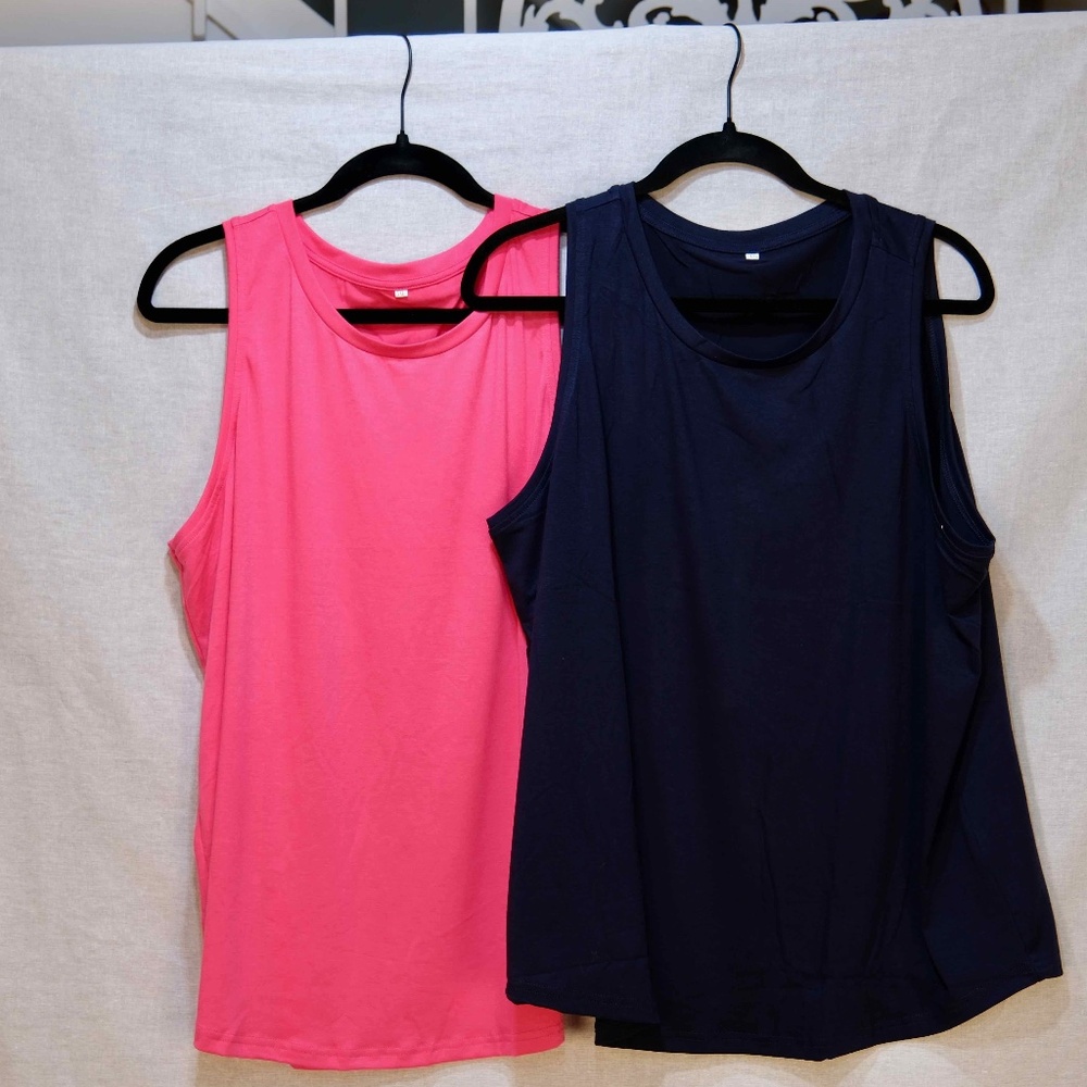 A pair of New Tank Tops New XL